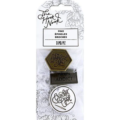 American Crafts™ The Hook Nook Metal Pins