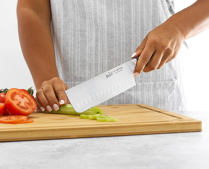 JoyJolt® 7" High Carbon Steel Nakiri Knife