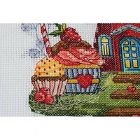 Abris Art Coffee House Counted Cross Stitch Kit