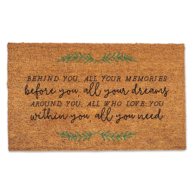 Memories Dreams Love Doormat