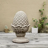 Glitzhome® 16.5" Artichoke Garden Statue