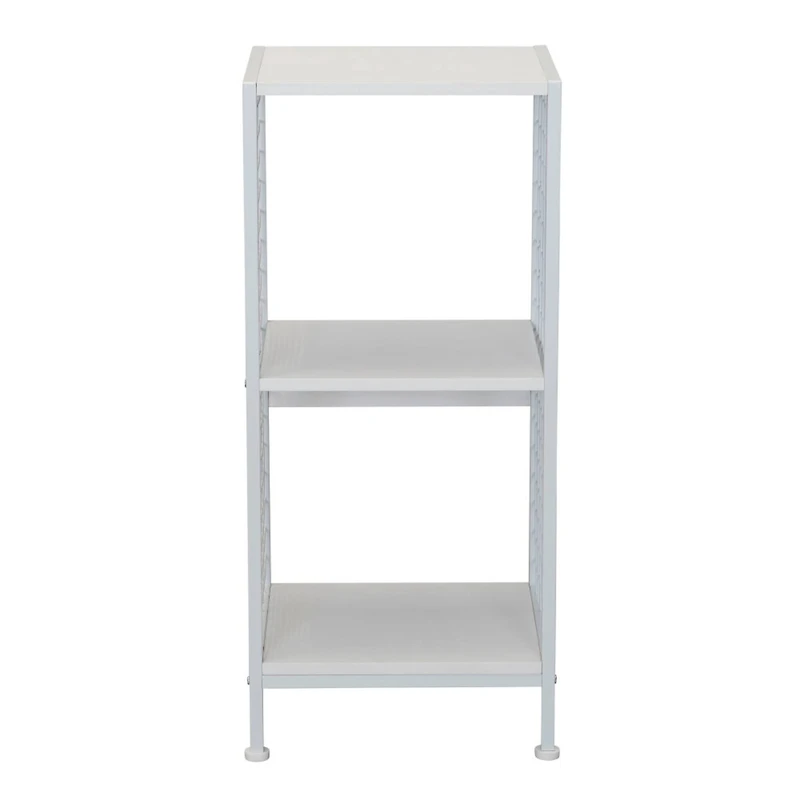 Household Essentials 28" Trellis 2 Compartment Storage Bookshelf