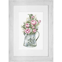 Luca-s Bouquet With Roses Counted Cross Stitch Kit