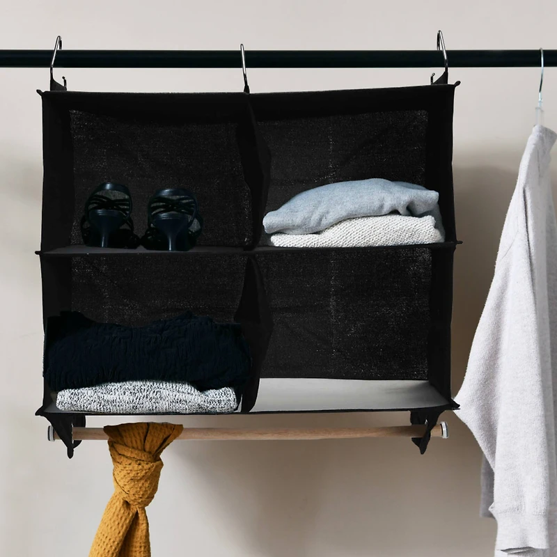 Household Essentials 19" 4-Pocket Wide Organizer