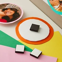 Pro MAG® Magnets with Foam Adhesive, 3/4"