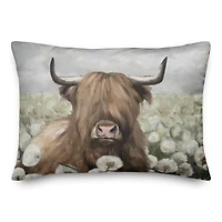 Dandelion Field 20" x 14" Indoor/Outdoor Pillow