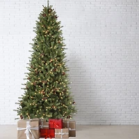 9ft. Pre-Lit Montana Fir Artificial Christmas Tree, Soft White T5 LED Lights
