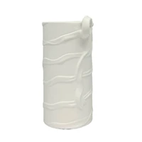 6.5" Ceramic Bow Cylinder Vase by Make Market®