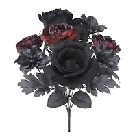 18" Black-Red Rose Bush by Ashland®