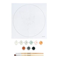 Cat Paint-by-Number Round Plywood Surface Kit by Artist's Loft®