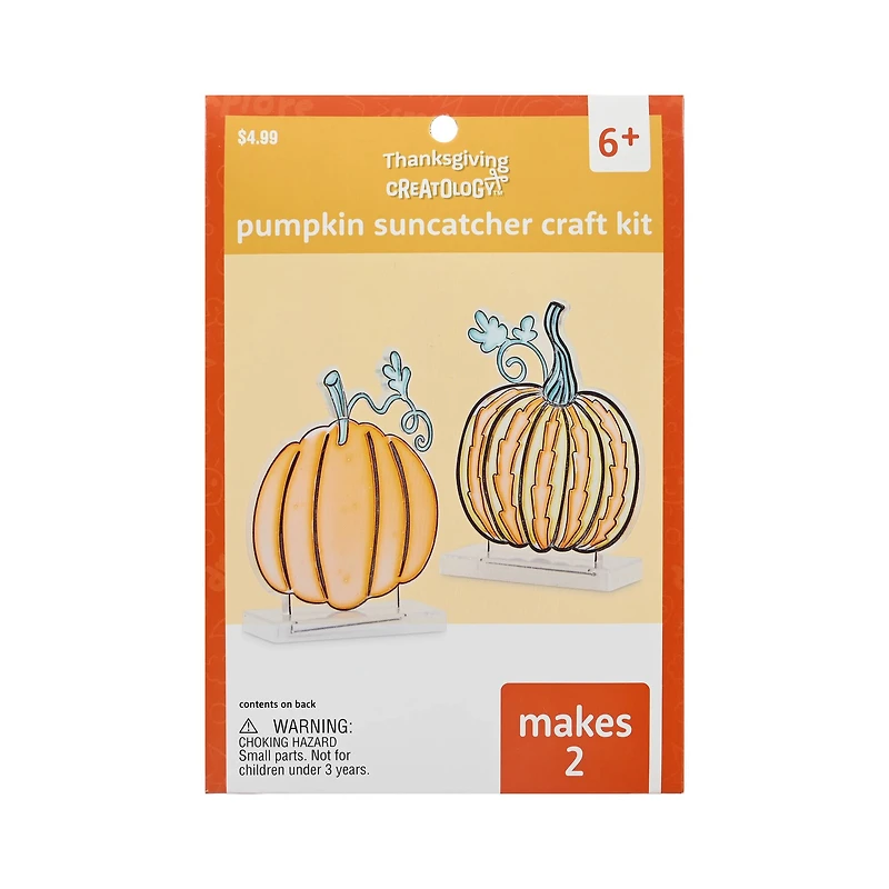 Pumpkin Suncatcher Craft Kit by Creatology™