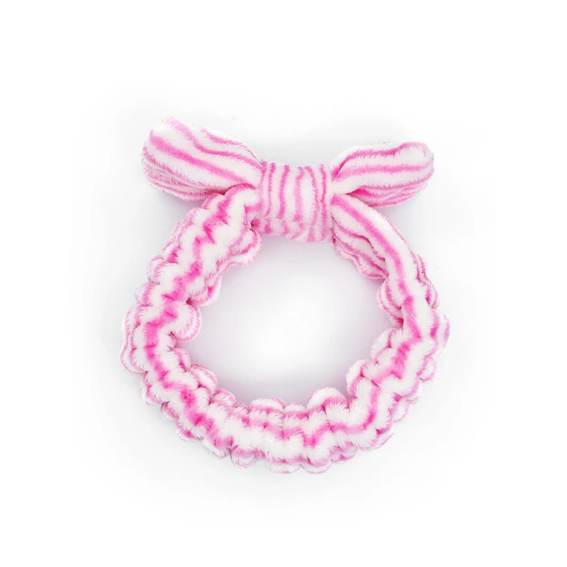 Assorted Next Chapter Striped Velvet Spa Headband, 1pc. by Fab Finds