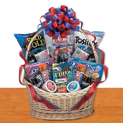 Coke Works Snack Gift Basket