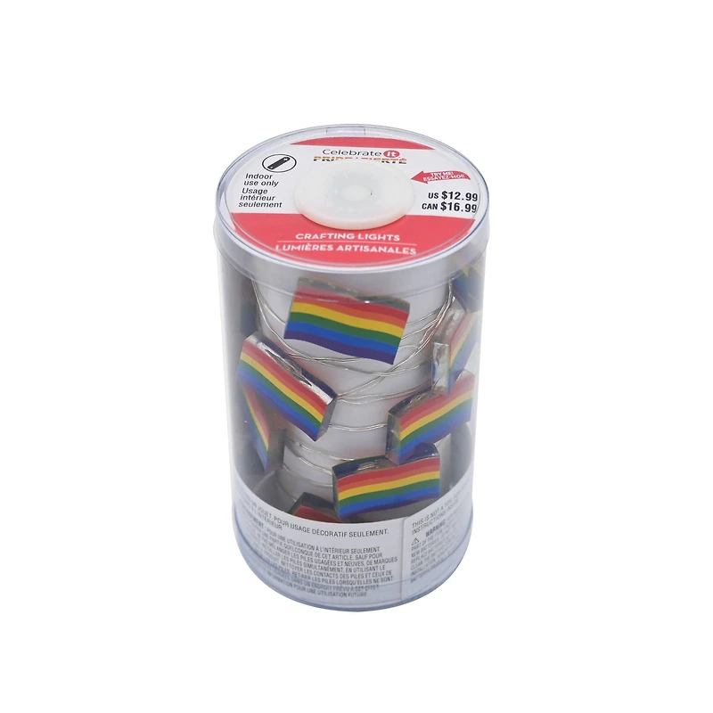 12ct. Pride Rainbow Crafting Lights by Celebrate It™