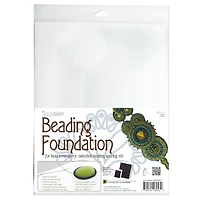 The Beadsmith® 8.5'' x 11'' White Beading Foundation