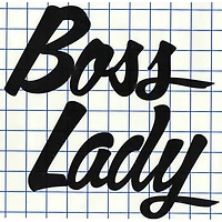 Leisure Arts® Vinyl Boss Lady Black Wall Decal