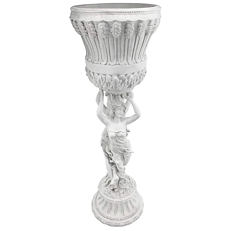 Design Toscano 3ft. Les Filles Joyeuses Neoclassical Pedestal Urn