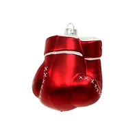 3.5" Red Glass Boxing Gloves Ornament by Ashland®
