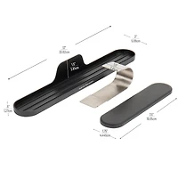 Mind Reader Anchor Collection Black Over Keyboard Shelf