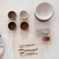 Hello Honey® 5" Earthen Hues Stoneware Bowl Set