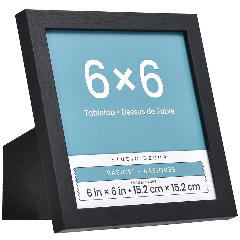 Basics™ 6" x 6" Linear Tabletop Frame by Studio Décor