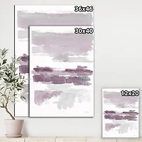 Designart - Purple Amethyst Wetlands