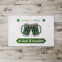 Pint Luck Laughter Beer 27" x 18" Floor Mat