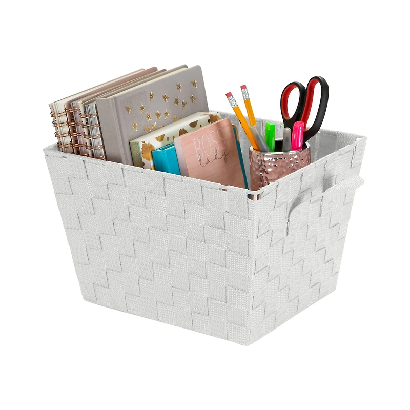 Simplify Small Woven Storage Bin