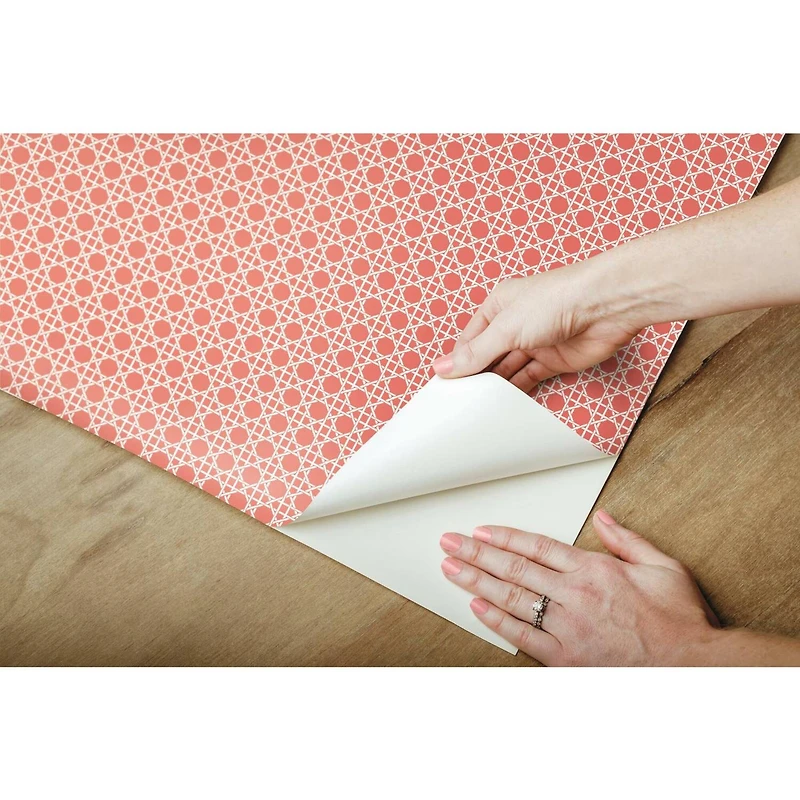 RoomMates Caning Peel & Stick Wallpaper