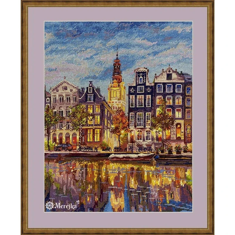 Merejka Amsterdam Counted Cross Stitch Kit