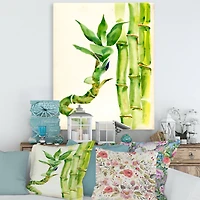 Designart - Bamboo Branches In The Forest VI
