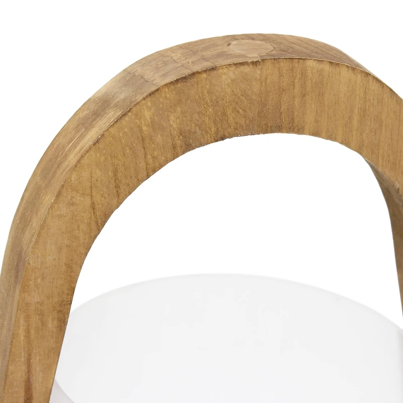 Lalia Home Organix 15" Natural Wood Table Lamp