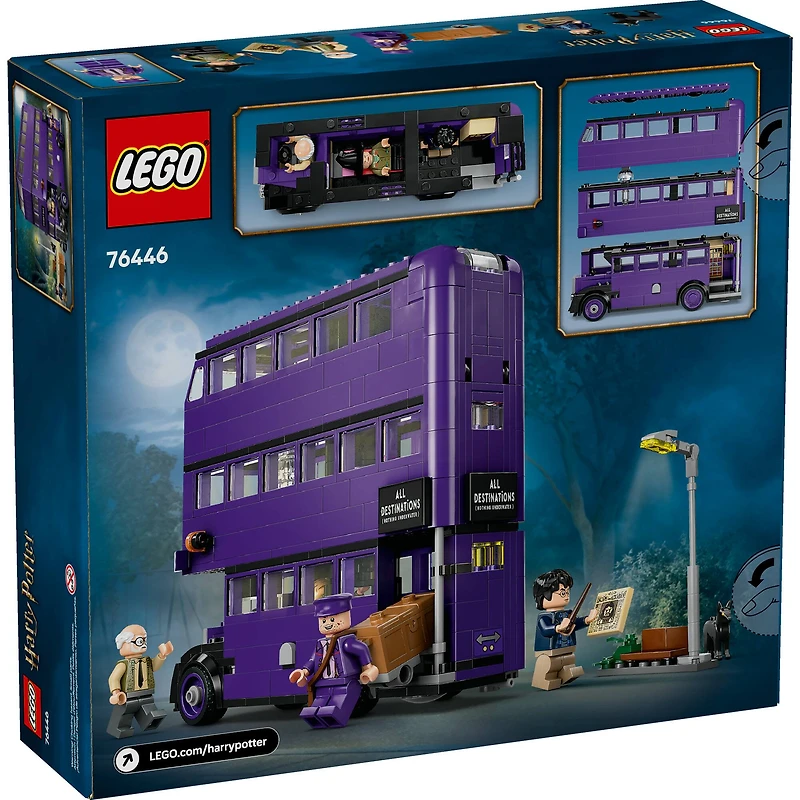 LEGO® Harry Potter™ Knight Bus™ Adventure, Magic Vehicle Toy 76446