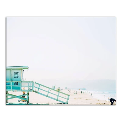 Beach Tower 20" x 16" Canvas Wall Art