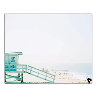 Beach Tower 20" x 16" Canvas Wall Art