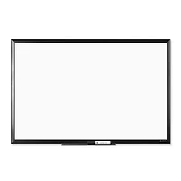 U Brands Black 36" x 24" Aluminum Frame Magnetic Dry Erase Board