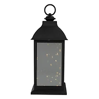 12.5" LED Lantern with Warm White Flickering Light