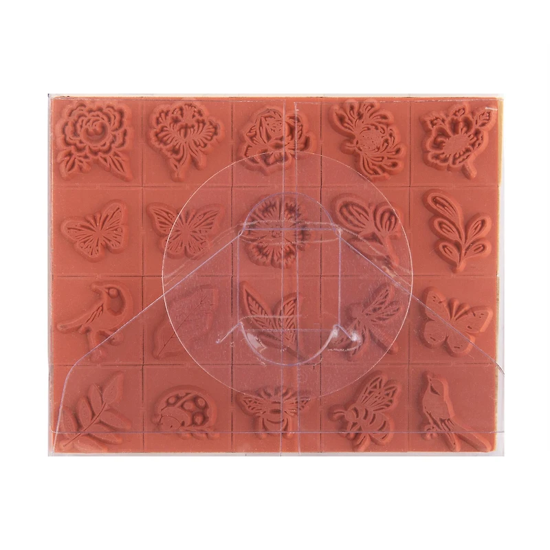 Bugs & Flowers Wood Stamp Set by Recollections®