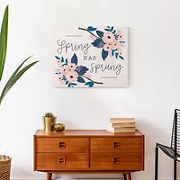 Spring Sprung  Stems 16" x 20" Canvas Wall Art