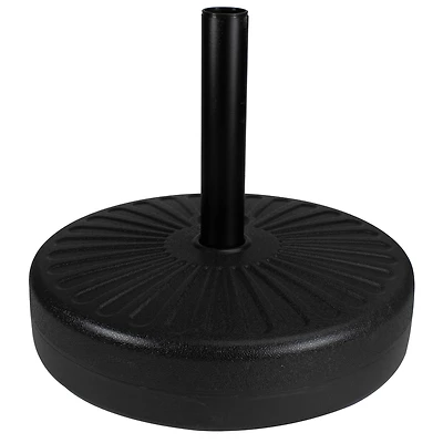 48lb. Black Heavy Duty Water or Sand Umbrella Base