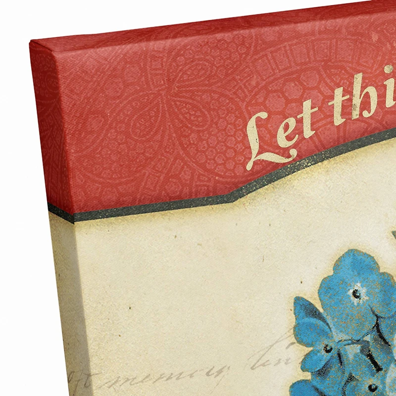 Let It Blossom 16" x 16" Canvas Wall Art