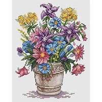 MP Studia Bouquet Of Inspiration Cross Stitch Kit