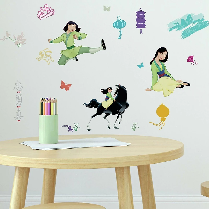 RoomMates Disney® Mulan Peel & Stick Wall Decals