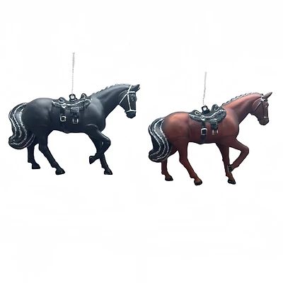 Assorted 5" Horse Glass Ornament, 1pc. by Ashland®