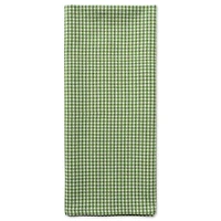 DII® Green Check & White Happy Holidays Dishtowel Set
