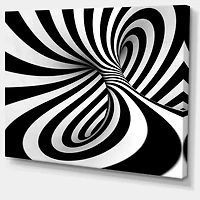 Designart - Spiral Black n White