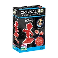 3D Crystal Puzzle - Disney Pinocchio (Red): 38 Pcs