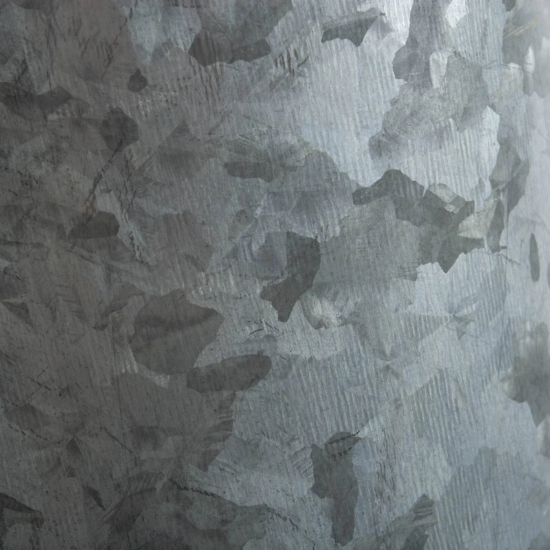 DII® 18" Galvanized Metal Farmhouse Caddy Tray