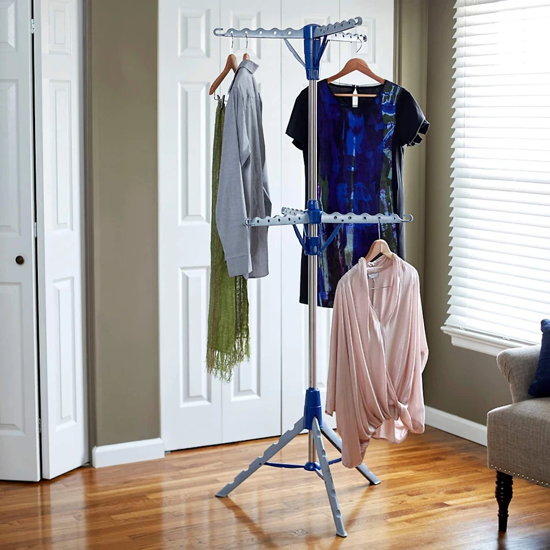 Household Essentials 2-Tier Tripod Clothes Drying Rack