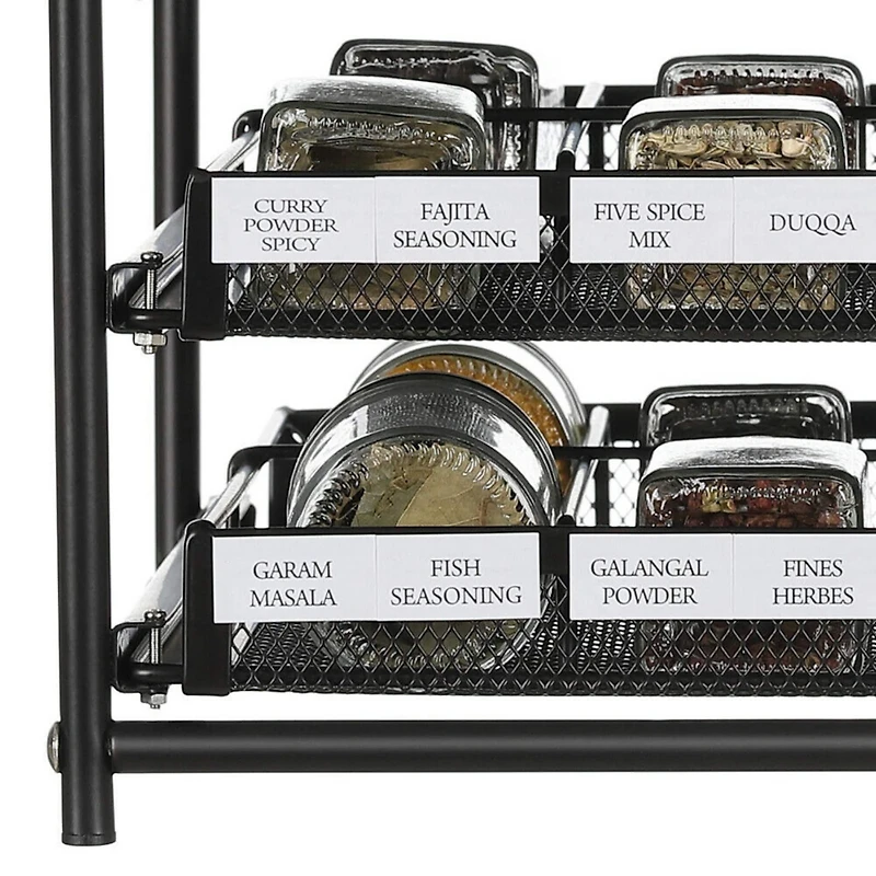 NEX™ 3-Tier 24-Bottle Spice Rack Organizer